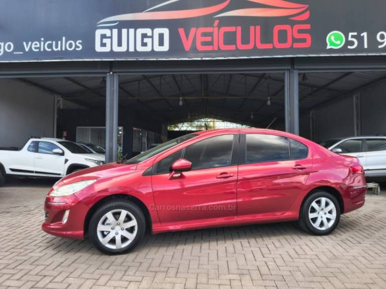 PEUGEOT - 408 - 2011/2012 - Vermelha - R$ 30.900,00