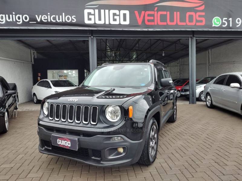 JEEP - RENEGADE - 2015/2016 - Preta - R$ 68.900,00